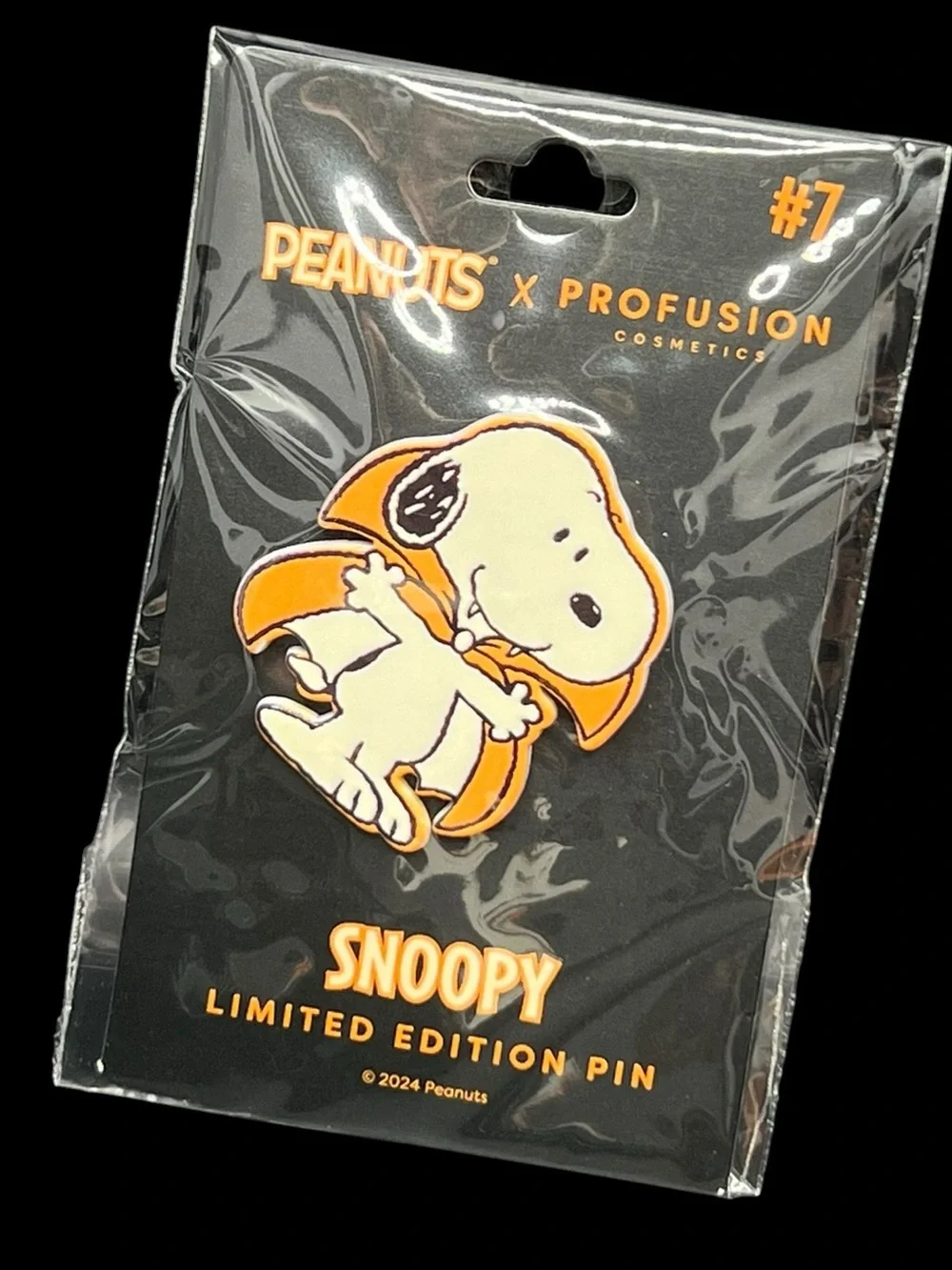 2026 Profusion x Peanuts Halloween Count Snoopy Cosmetic Bag & Gems Set 🐾